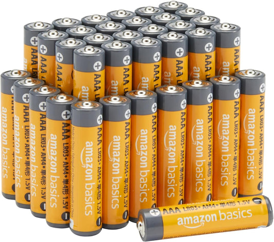 AAA Alkaline High-Performance Batteries, 1.5 Volt, 10-Year Shelf Life, 36 Count (Pack of 1)