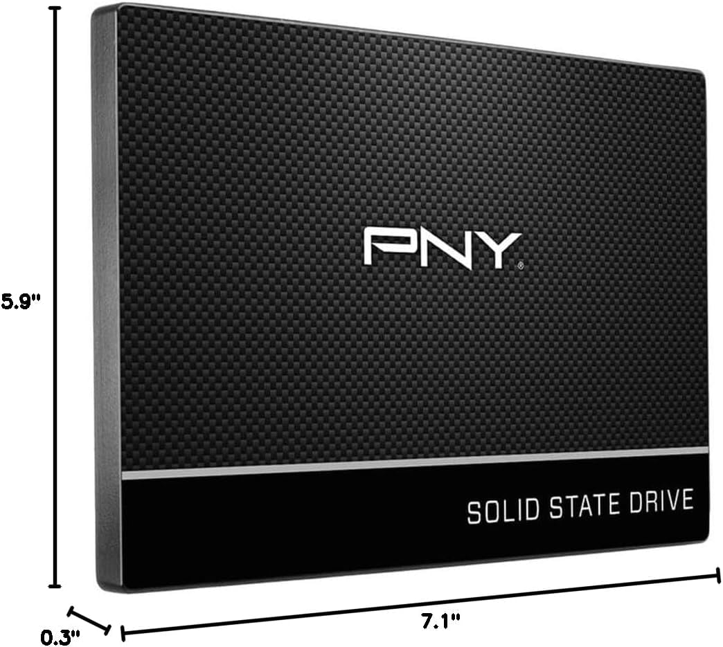 CS900 250GB 3D NAND 2.5" SATA III Internal Solid State Drive (SSD) - (SSD7CS900-250-RB)