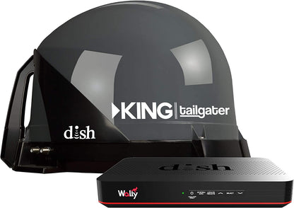 VQ4550 Tailgater Bundle - Portable Satellite TV Antenna and DISH Wally HD Receiver