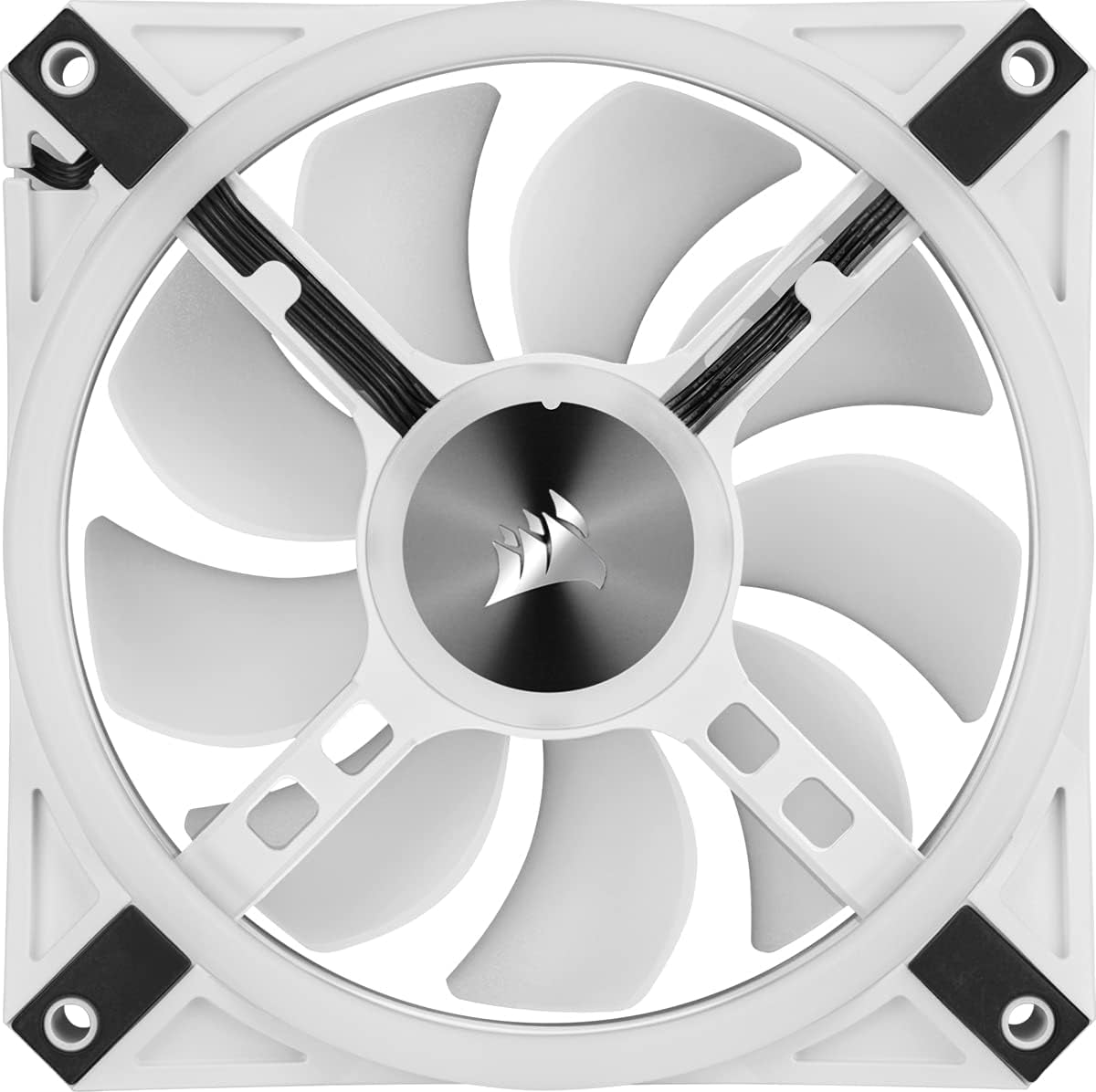 QL Series, Icue QL120 RGB, 120Mm RGB LED PWM White Fan, Single Fan